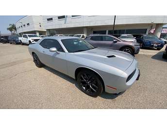 Silver Dodge Challenger Coupe 2023