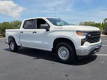 2023 White Chevrolet Silverado 1500 Pickup
