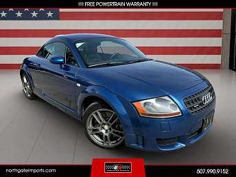 Blue Audi TT Coupe 2004