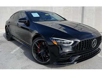 Black Mercedes-Benz AMG GT Coupe 2022