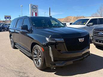 Black Cadillac Escalade SUV 2021