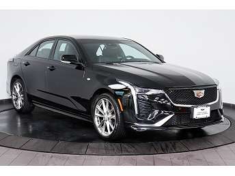 Black Cadillac CT4 Sedan 2022