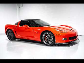 Orange Chevrolet Corvette Z06 2011