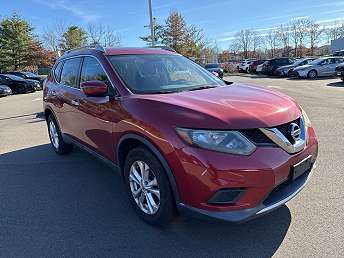 Red Nissan Rogue SUV 2016