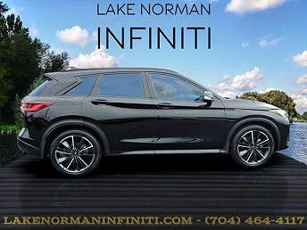 Black Infiniti QX50 SUV 2023