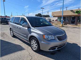 Silver Town & Country Minivan 2016