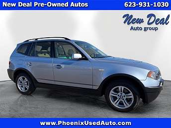 Blue X3 SUV 2005