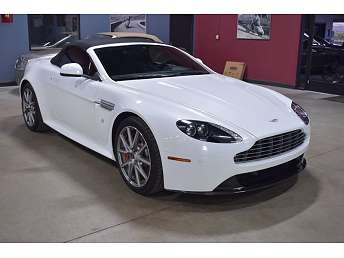 White V8 Vantage Convertible 2014