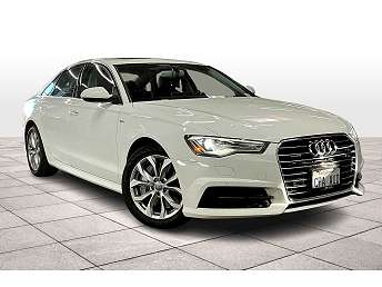 White Audi A6 Sport 2018