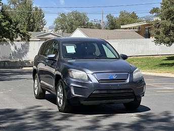Blue Toyota RAV4 EV 2013