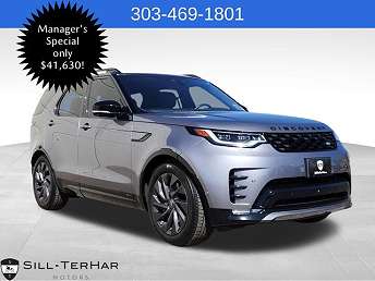Gray Land Rover Discovery SUV 2022