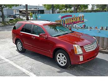 Red SRX SUV 2006