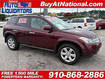 Burgundy Nissan Murano S 2006
