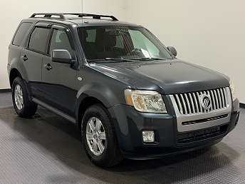 Blue Mercury Mariner SUV 2009