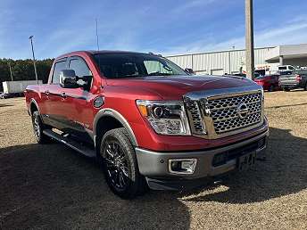 Red Nissan Titan XD Pickup 2017