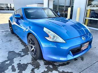 Blue Nissan Z 370Z 2009