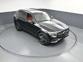 Black Mercedes-Benz GLC SUV 2022