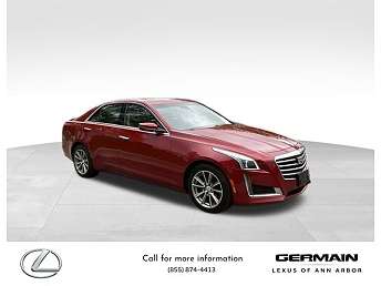 Red Cadillac CTS Sedan 2018
