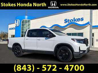 White Honda Ridgeline Pickup 2021