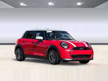 Red Mini Cooper Hatchback 2025