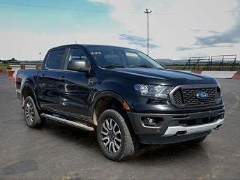 2019 Black Pickup Ford Ranger