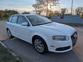 2008 White Audi A4 Wagon