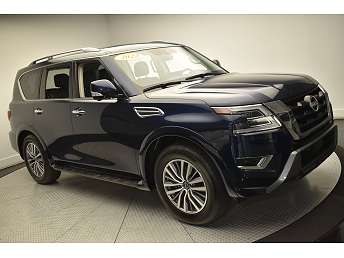 Blue Nissan Armada SUV 2023