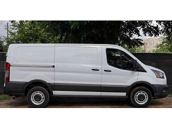 White Ford Transit Van 2020