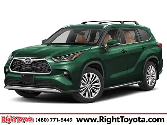 New 2025 Toyota Highlander Platinum