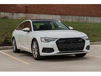 White Audi A6 Sedan 2025