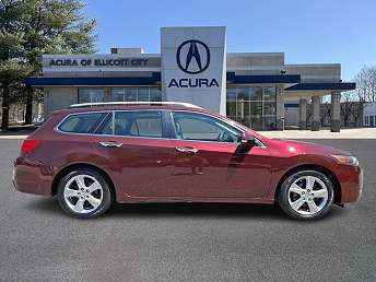 Red Acura TSX Wagon 2011