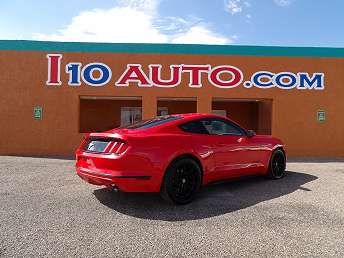 Red Ford Mustang Coupe 2015