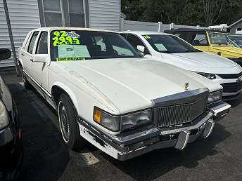 White Cadillac DeVille Sedan 1992