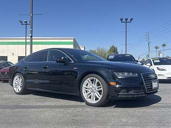 Black Audi A7 Hatchback 2017
