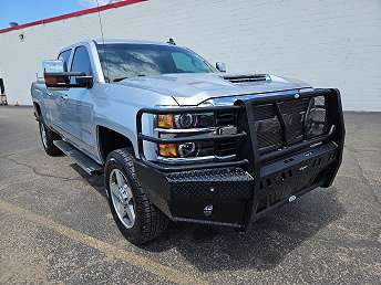 Silver Chevrolet Silverado 2500HD LTZ 2017