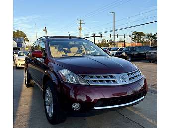 Red Murano SUV 2006