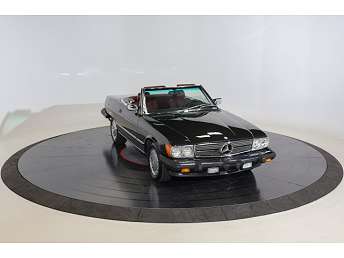 Silver 560 Convertible 1987