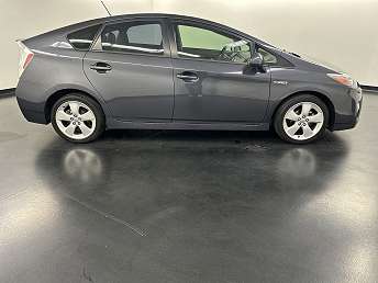 Gray Toyota Prius Hatchback 2011