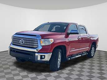 Red Toyota Tundra Pickup 2014