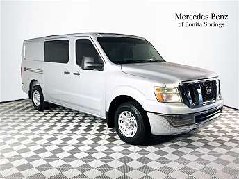 Silver Nissan NV 2500HD 2013