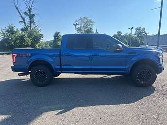 2017 Blue Pickup Ford F-150