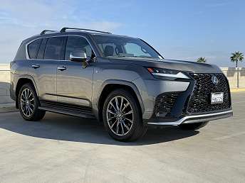 Gray Lexus LX SUV 2023