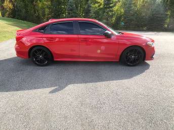 Red Honda Civic Sport 2023