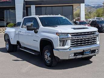 White Chevrolet Silverado 3500HD Pickup 2020