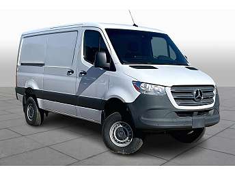 White Mercedes-Benz Sprinter Van 2024