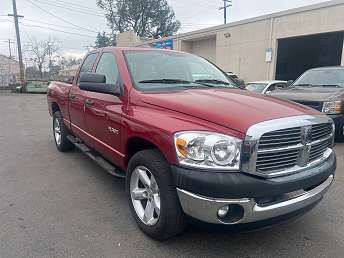 Burgundy Dodge Ram 1500 Pickup 2008