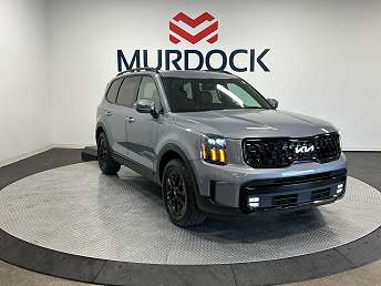 Silver Kia Telluride SUV 2024