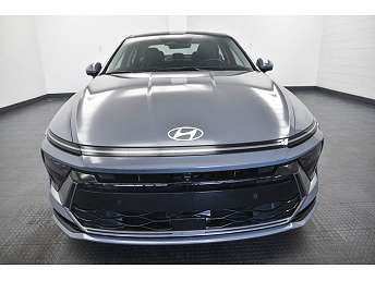 Blue Hyundai Sonata Sedan 2024