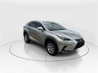 Silver Lexus NX 300 2021