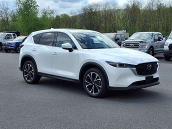 White Mazda CX-5 SUV 2022